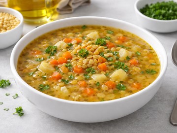 Гороховый суп постный