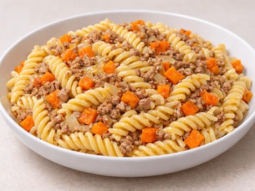 Макароны со свиным фаршем