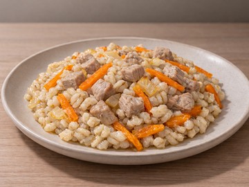 Перловая каша со свининой