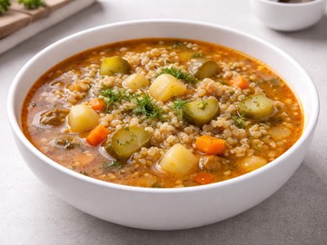 Рассольник постный