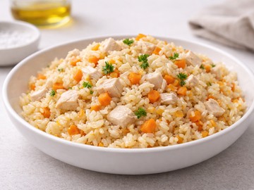 Рис с курицей