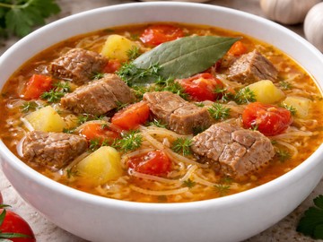Щи со свининой