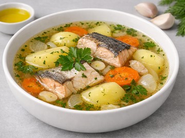 Уха (2 вида рыбы)