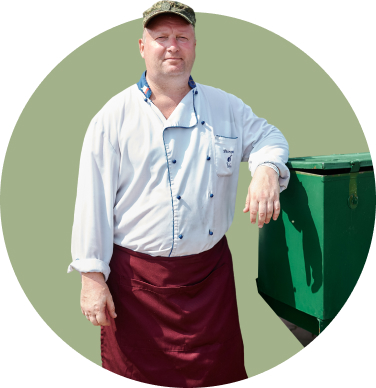 Официанты и повара на праздник