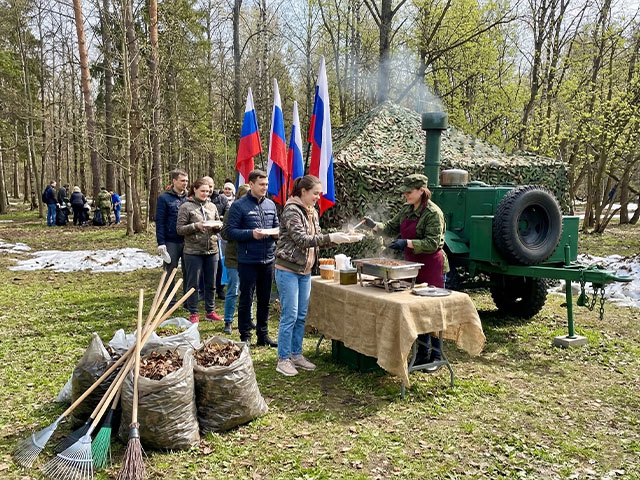Полевая кухня на весеннем субботнике 2026 — открываем сезон!